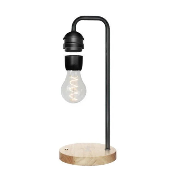 Levitating LED Bulb Desk Lamp – Magnetic Floating Light with Wireless Charging & Touch Control