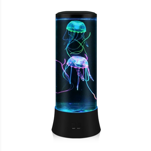 Ocean Drift Jellyfish Lamp – 17-Color LED Light with Remote & Water Ripple Projection