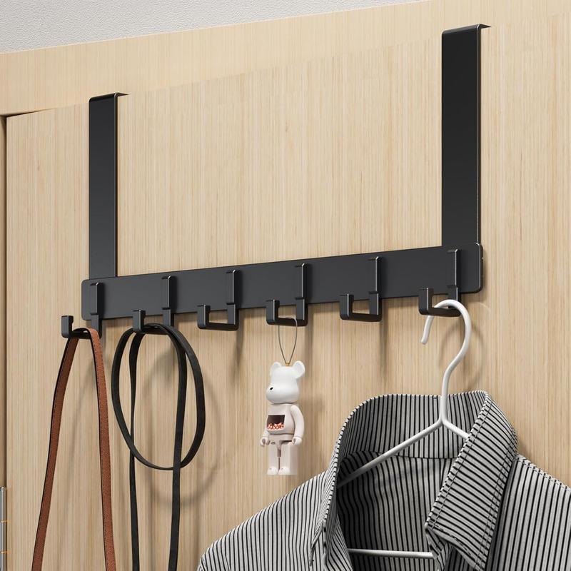 CliffHook – Over-the-Door Organizer Rack with 6 Heavy-Duty Hooks